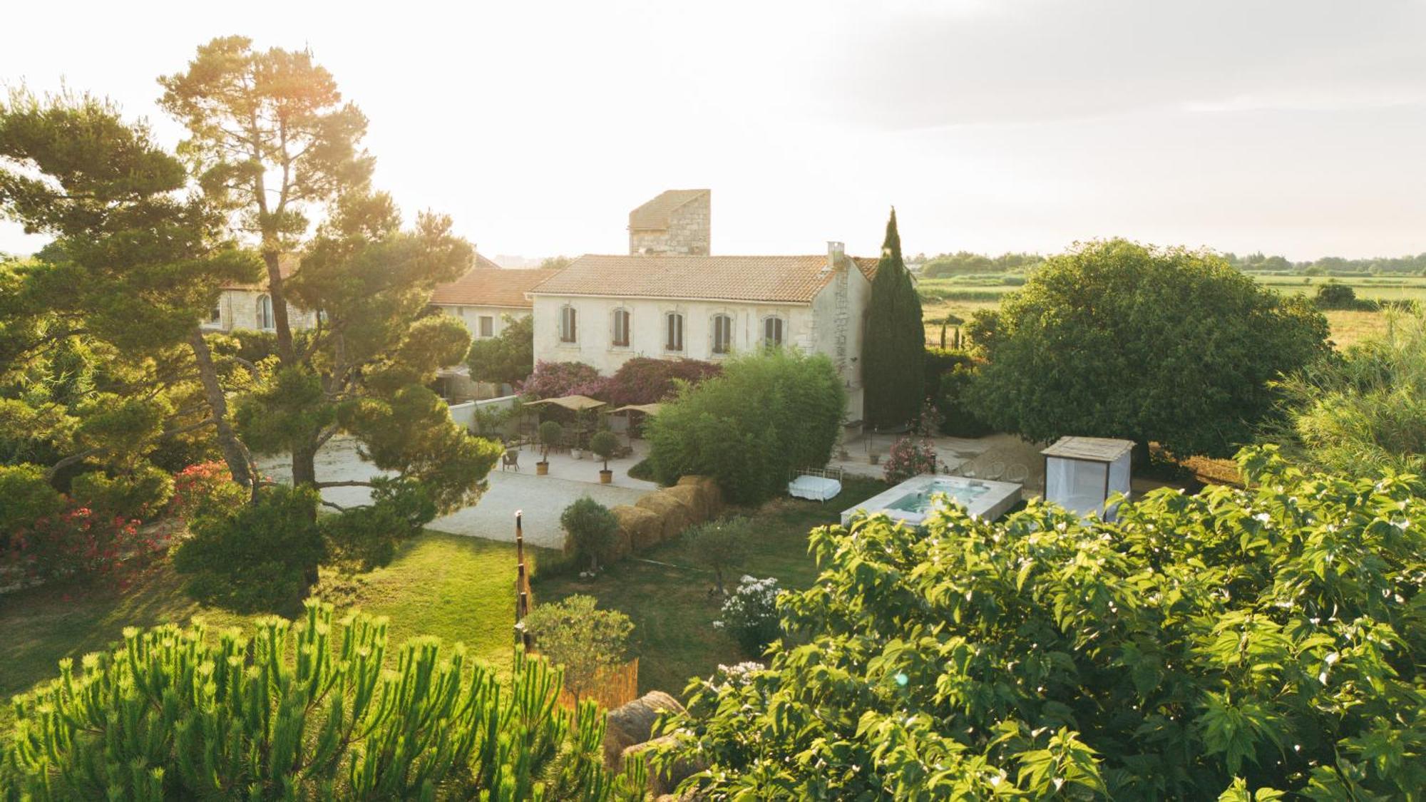 Maison Tara verte au Mas Montredon Arlés Exterior foto