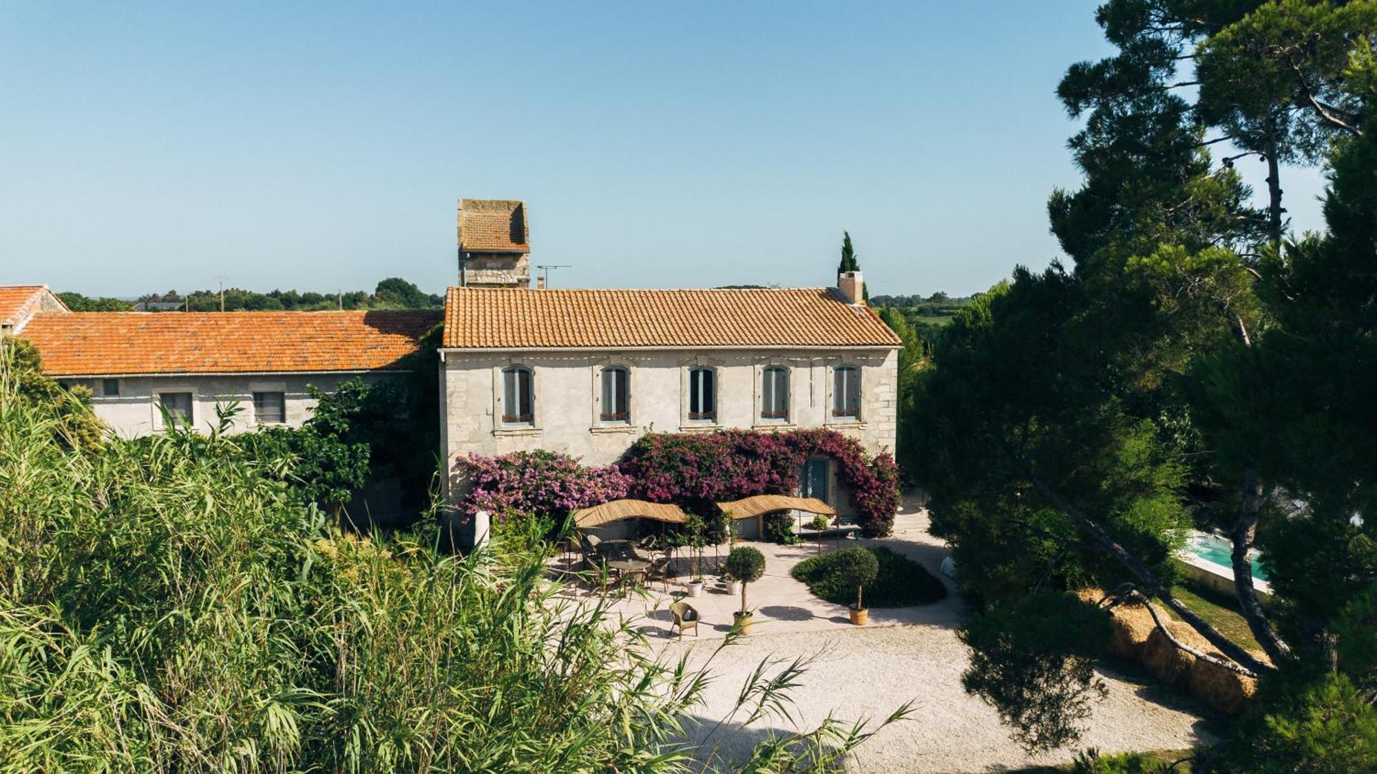 Maison Tara verte au Mas Montredon Arlés Exterior foto